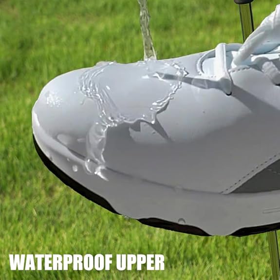 Waterproof leather upper for wet rounds